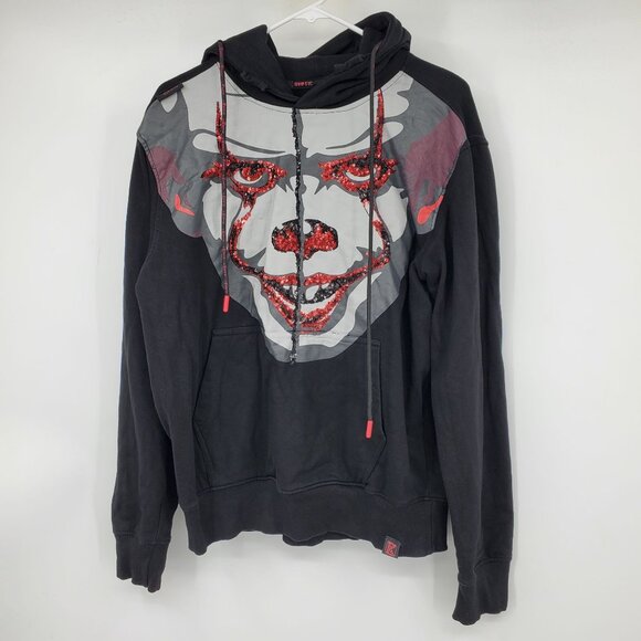 deKryptic Augmented Reality Clothing It Chapter Two Pennywise Clown Hoodie Large - Picture 1 of 9